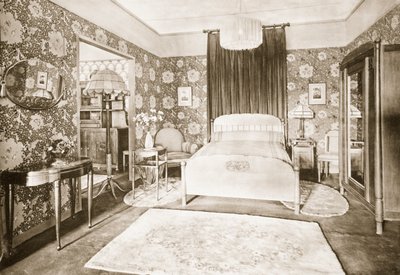 Bedroom, 1930 by Paul Follot